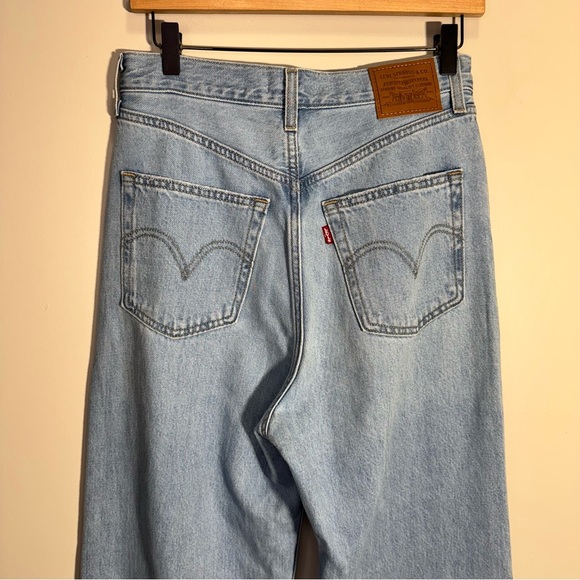 Levi's High Loose Jeans Baggy  Size 27 Cotton Hemp - Picture 8 of 16